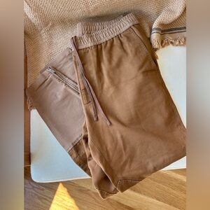 Men’s Gucci Two-Tone Brown Jogger Chino Pants
